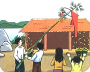 Mâm cơm ngày Tết ở Huế