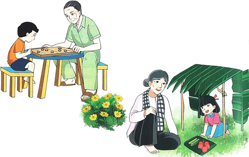 Những trò chơi cùng ông bà