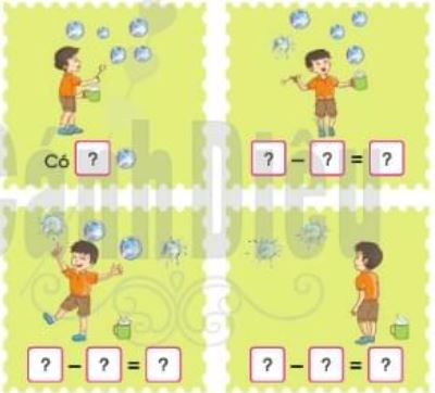 Giải Toán lớp 1 trang 61 sách Cánh Diều