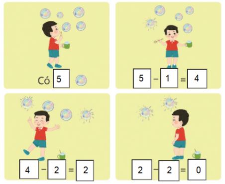 Giải Toán lớp 1 trang 61 sách Cánh Diều bài 5