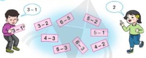 Giải Toán lớp 1 trang 62, 63 sách Cánh Diều