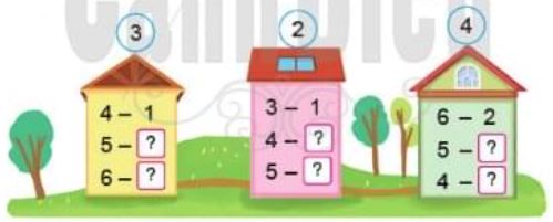 Giải Toán lớp 1 trang 62, 63 sách Cánh Diều