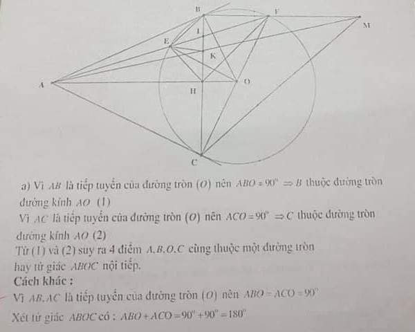 Đáp án đề thi tuyển sinh lớp 10 môn Toán Vĩnh Phúc 2021