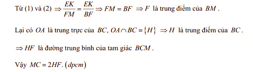 Đáp án đề thi tuyển sinh lớp 10 môn Toán Vĩnh Phúc 2021