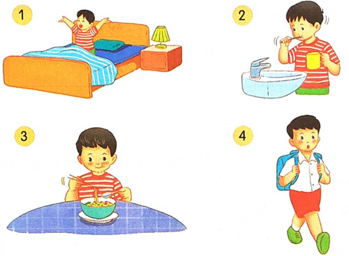 Bài 6 Một giờ học - Luyện tập