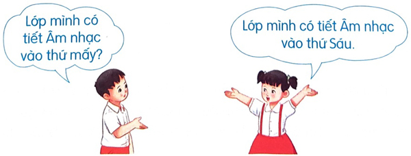 Bài 10: Thời khóa biểu - Phần đọc