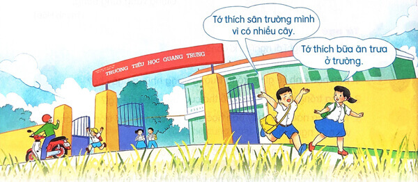 Bài 11: Cái trống trường em - Nói và nghe