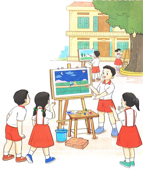 Bài 14: Em học vẽ - Phần đọc