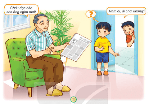 Giải tự nhiên xã hội 2 bài 1: Các thế hệ trong gia đình