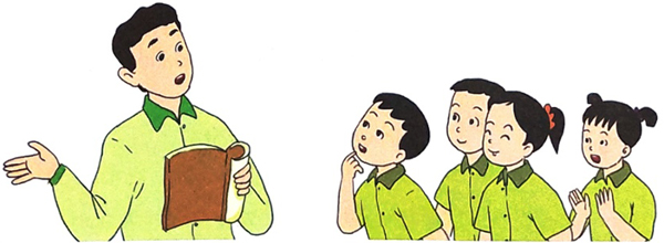 Tập chép: Nghe thầy đọc thơ