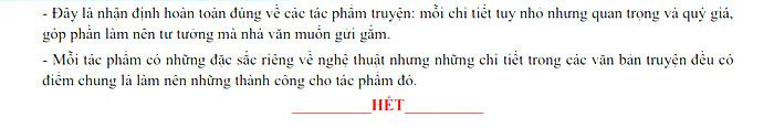 Đáp án đề thi vào lớp 10 môn Văn Chuyên tỉnh Bình Định 2021