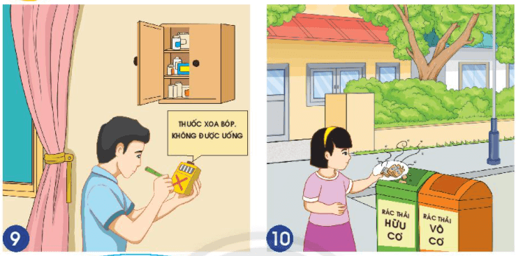 Tự nhiên xã hội lớp 2 bài 3 Phòng tránh ngộ độc khi ở nhà