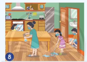 Tự nhiên xã hội lớp 2 bài 4 Giữ vệ sinh nhà ở