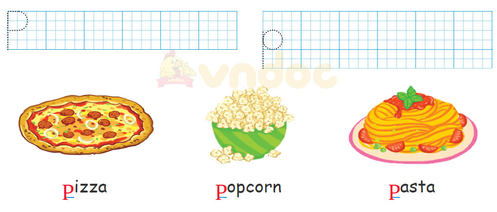 Unit 1 At my birthday party Lesson 2 trang 7