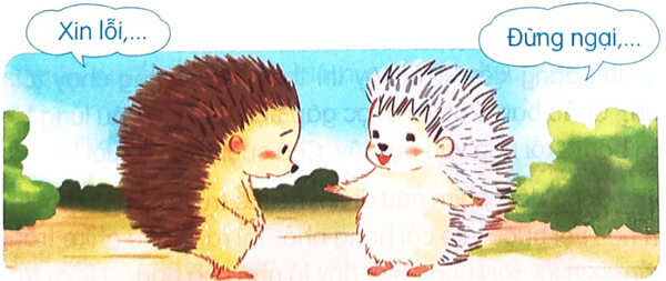 Bài 20: Nhím nâu kết bạn - Phần đọc