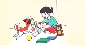 Kể chuyện đã học: Con chó nhà hàng