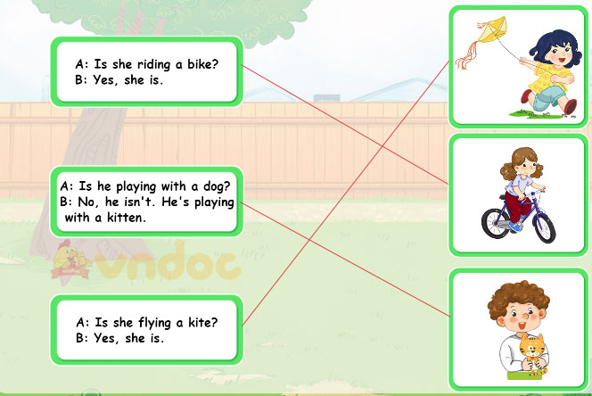 Giải SBT Unit 2 lớp 2 In the backyard