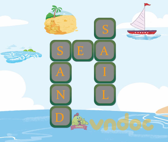 Giải SBT Unit 3 lớp 2 At the seaside