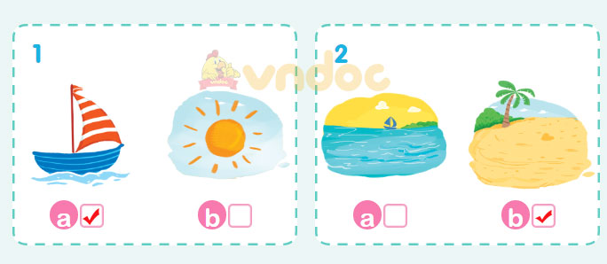 Unit 3 At the seaside Lesson 2 trang 15