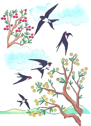 Giải Chim én trang 38, 39, 40 sách Cánh Diều