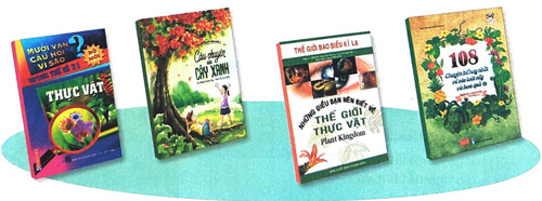 Đọc sách báo viết về cây cối