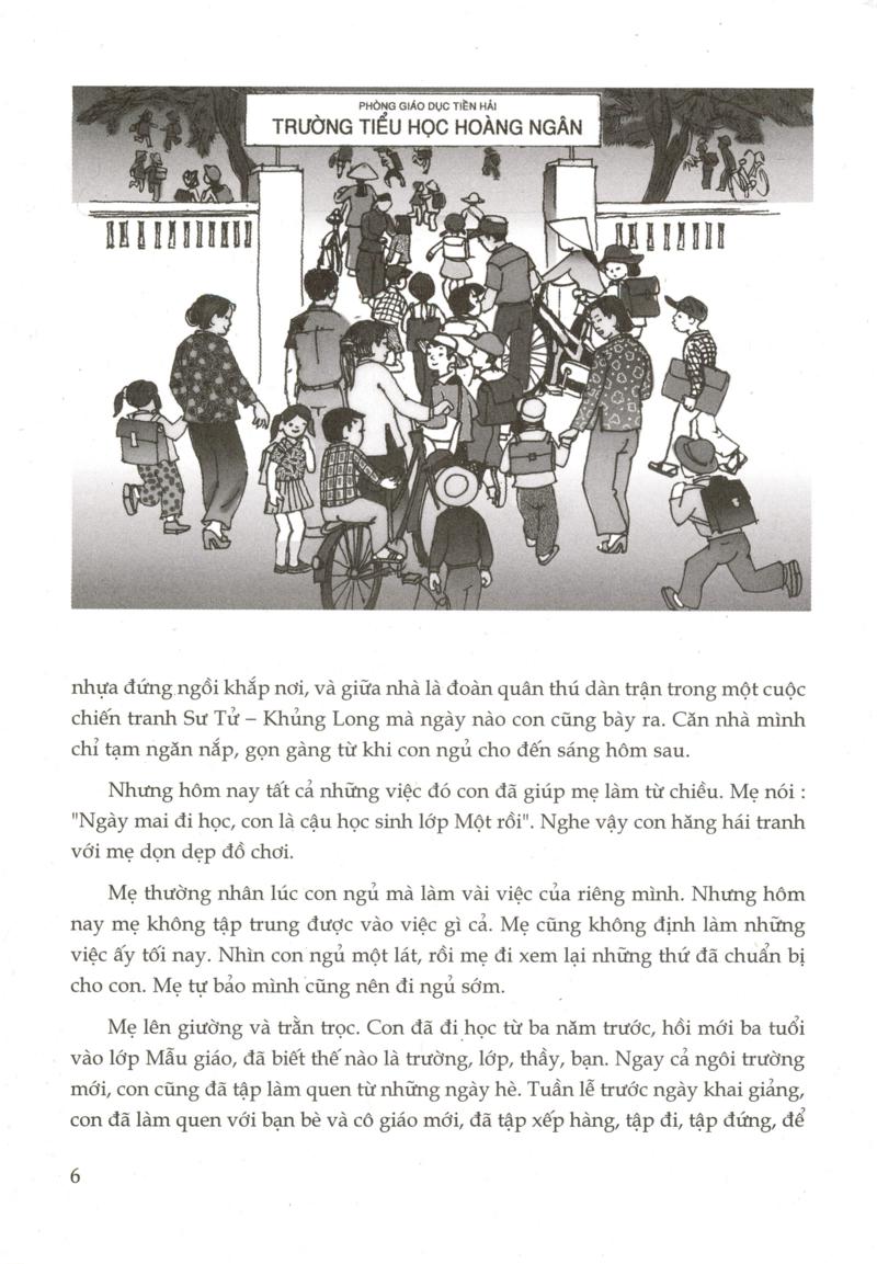 Cổng trường mở ra