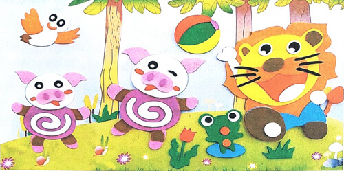 Góc sáng tạo: Khu rừng vui vẻ