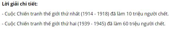 Chiến tranh đ&atilde; g&acirc;y ra những hậu quả như thế n&agrave;o?