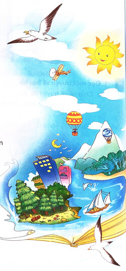 Khi trang sách mở ra