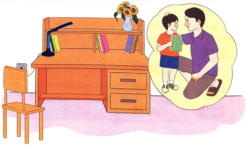 Cái bàn học của tôi