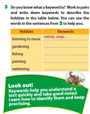 tiếng Anh 7 Unit 1 A Closer Look 1