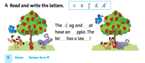 Giải Tiếng Anh lớp 2 Unit Starter: Hello! - Lesson 3 SBT