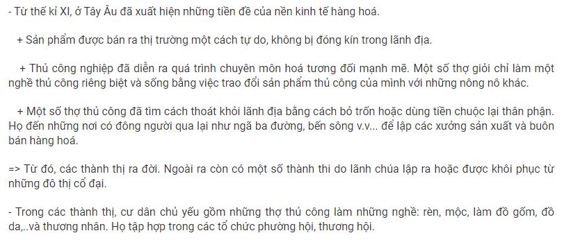 Th&agrave;nh thị trung đại đ&atilde; được h&igrave;nh th&agrave;nh như thế n&agrave;o?