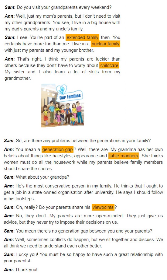 Soạn giải tiếng Anh lớp 11 Unit 1 Getting Started