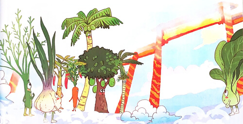 Sự tích cây thì là - Phần đọc