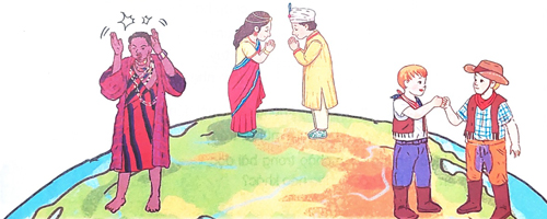 Những cách chào độc đáo - Phần đọc