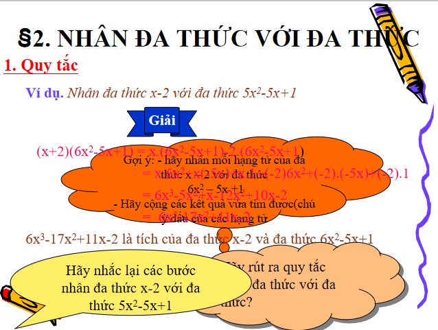 Nhân đa thức với đa thức