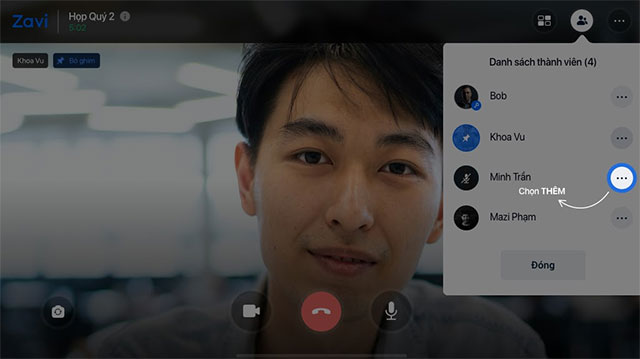 Hướng dẫn sử dụng Zavi để học online