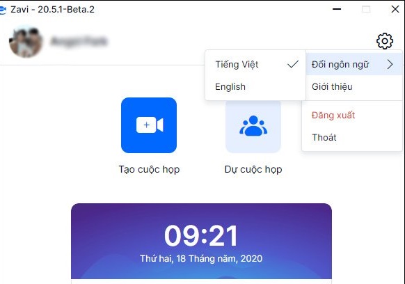 Hướng dẫn sử dụng Zavi để học online