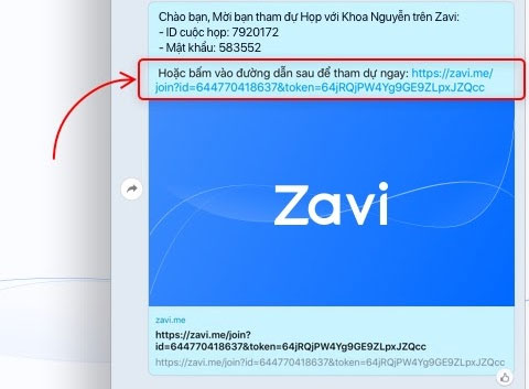 Hướng dẫn sử dụng Zavi để học online