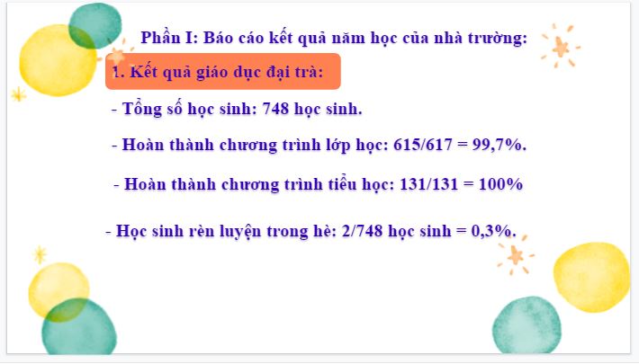 Mẫu powerpoint họp phụ huynh đầu năm học 2021 - 2022
