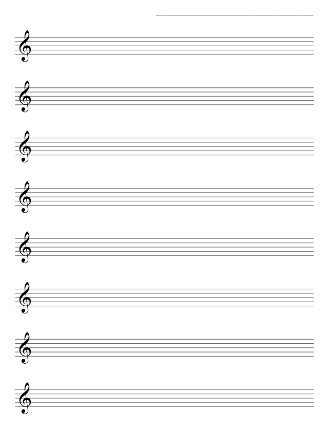 Mẫu giấy chép nhạc