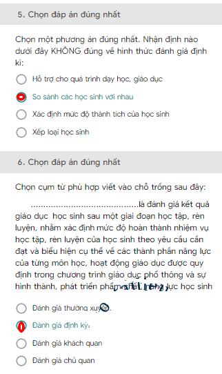 Ngân hàng câu hỏi kiểm tra module 3 môn Sử THCS
