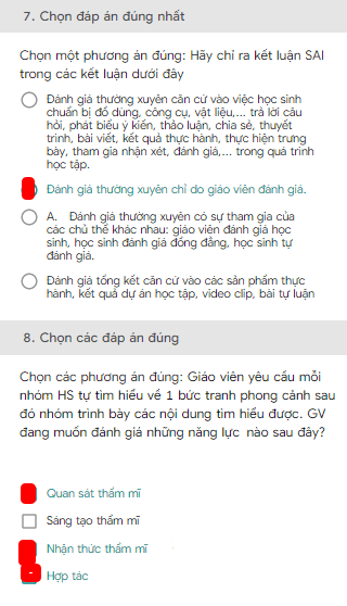 Ngân hàng câu hỏi kiểm tra module 3 môn Sử THCS