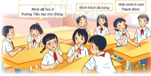 Bài 1: Lớp học mới của em
