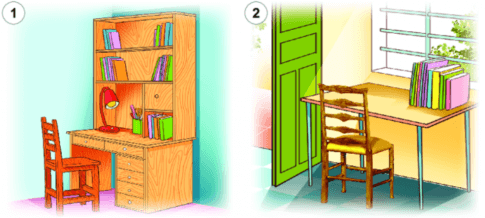 Góc học tập của em