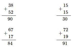 Bài 1 trang 79 Toán lớp 2
