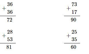 Bài 1 trang 77 Toán lớp 2