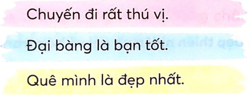 Bài 1: Quê mình đẹp nhất