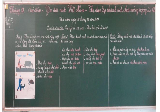 Cách trình bày bảng đẹp